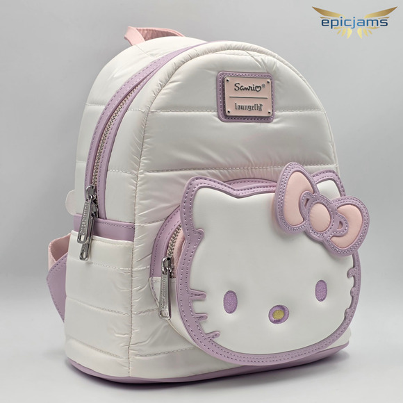 Loungefly Sanrio Exclusive Hello Kitty Quilted Texture Mini Backpack main image 5